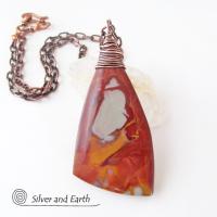 Noreena Jasper Necklace - Australian Natural Stone Jewelry