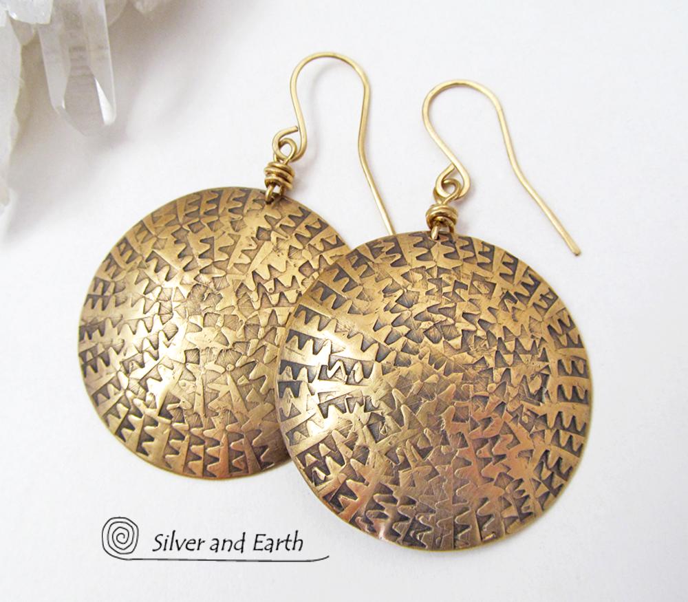 Big unique best sale earrings