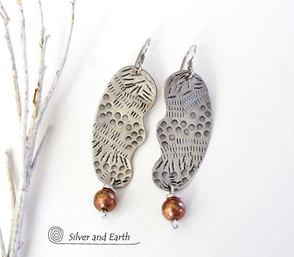 Unique sterling silver online earrings