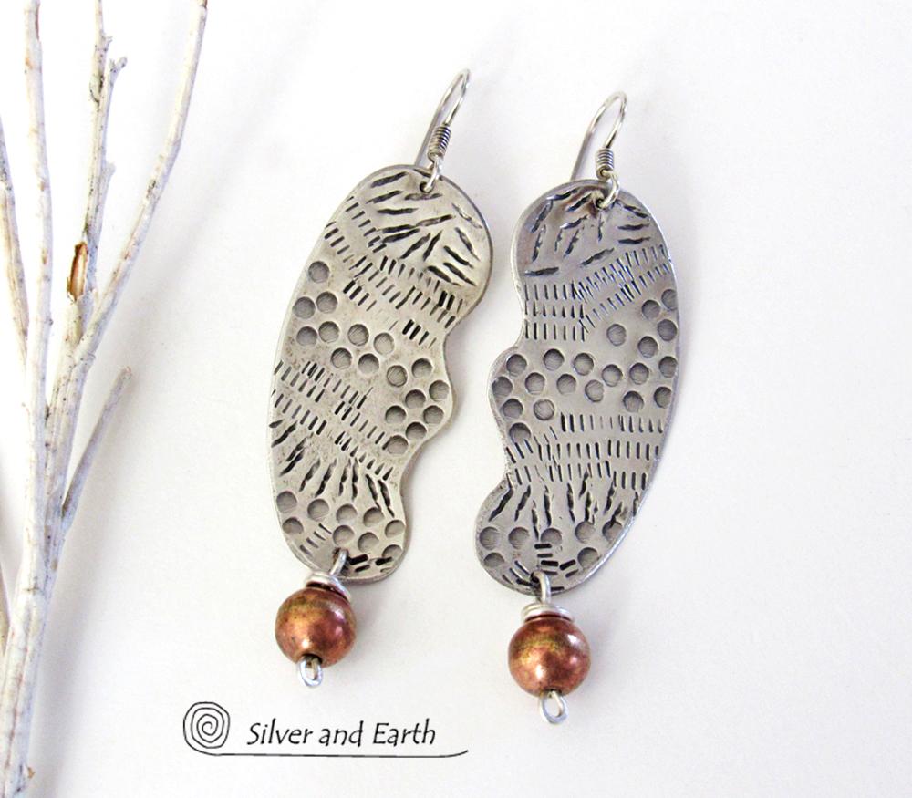 Unique sterling silver earrings discount