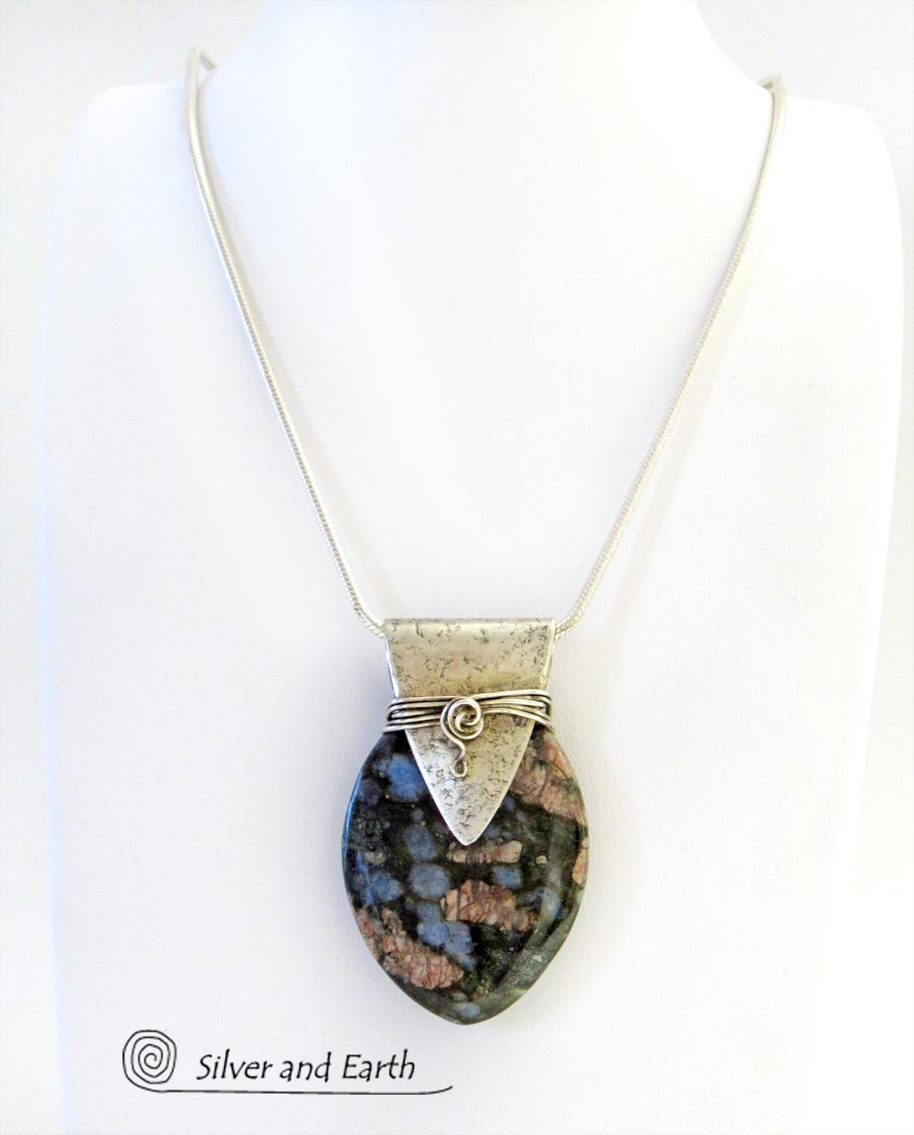 Unique stone deals necklaces