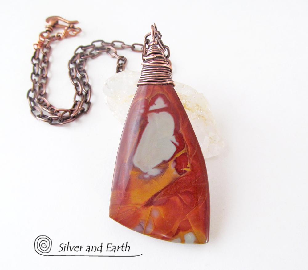 Noreena Jasper Necklace - Australian Natural Stone Jewelry