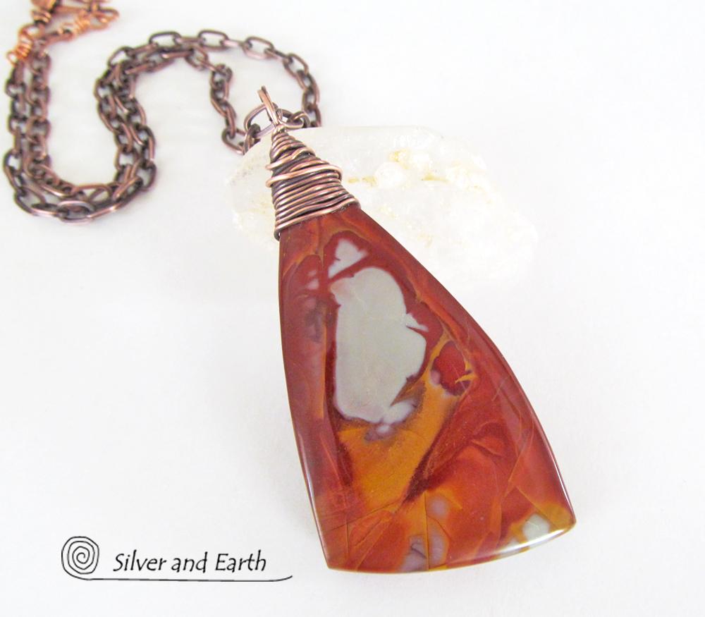 Noreena Jasper Necklace - Australian Natural Stone Jewelry