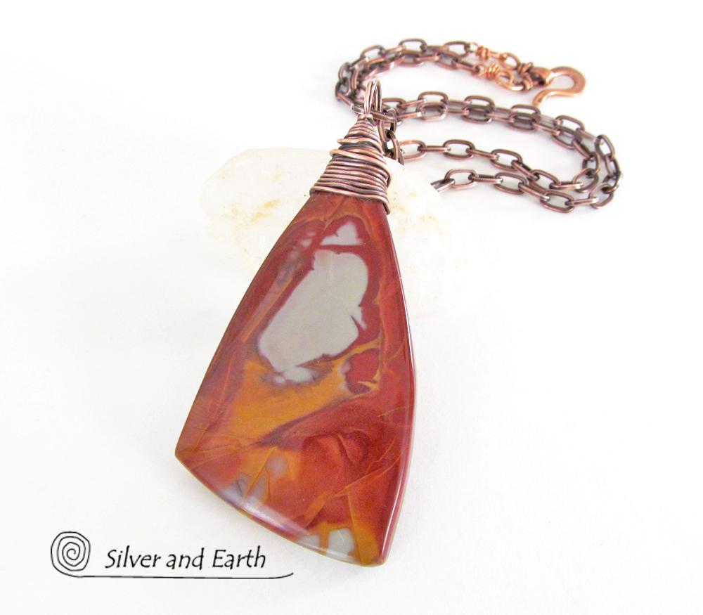 Noreena Jasper Necklace - Australian Natural Stone Jewelry