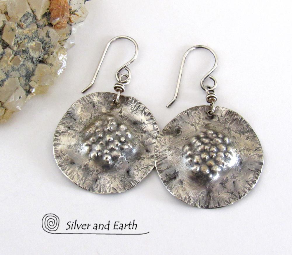 Sterling Silver Everyday Lace Hoop Earring – Lucy Kemp Jewellery