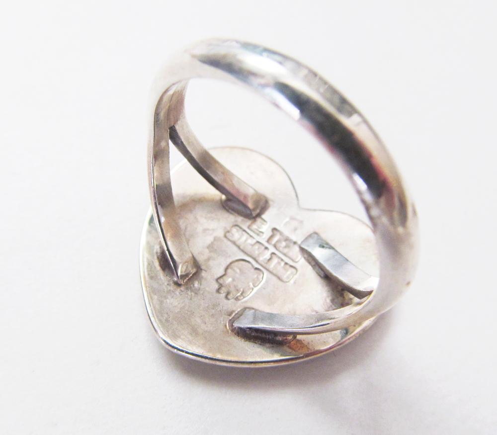 Sterling Silver Heart Ring - Romantic Gift for Her