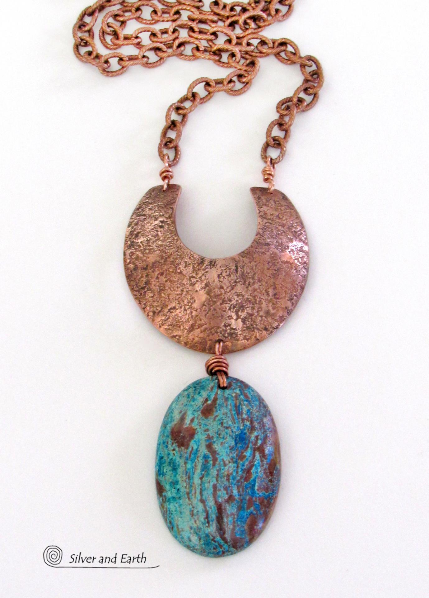 Desert Star Jasper Copper Necklace – Essential Chi Jewelry