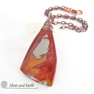 Noreena Jasper Necklace - Australian Natural Stone Jewelry